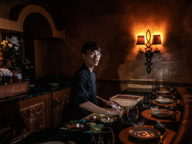 Chef at Versace Mansion