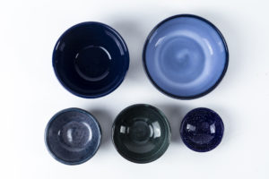 Beautiful blue bowls