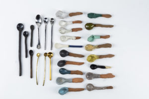 Small handmade spoons
